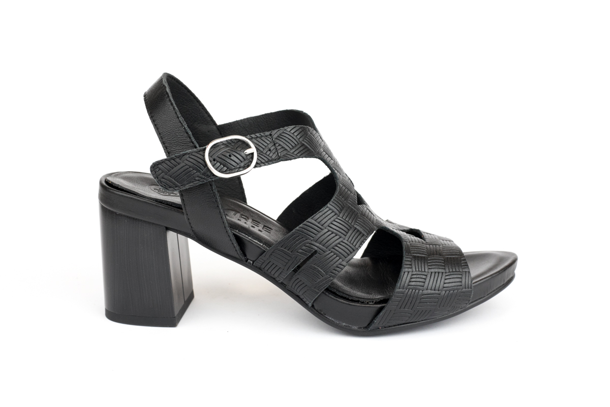 Salon destalonado tacon punta fina 4,5 cm MAIA1 NEGRO - Desireé Shoes: Zapatos  cómodos mujer